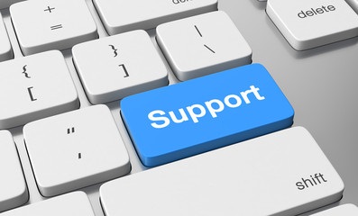 Computer Keyboard - Support